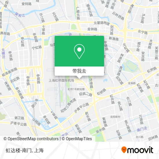 虹达楼-南门地图