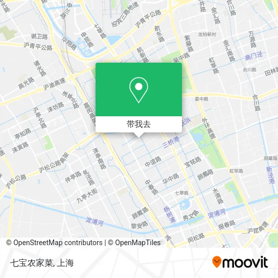 七宝农家菜地图