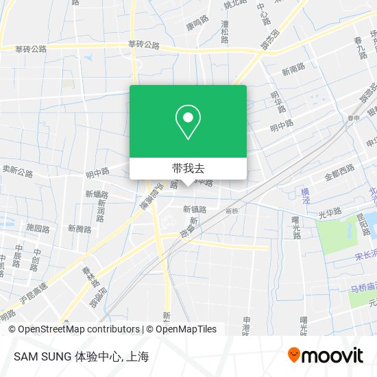 SAM SUNG 体验中心地图