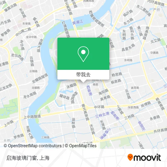 启海玻璃门窗地图