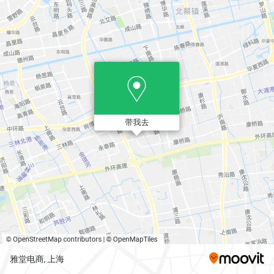 雅堂电商地图