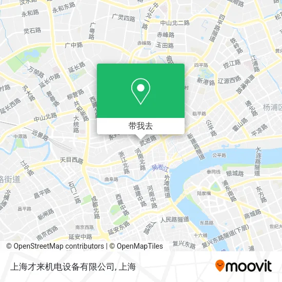 上海才来机电设备有限公司地图