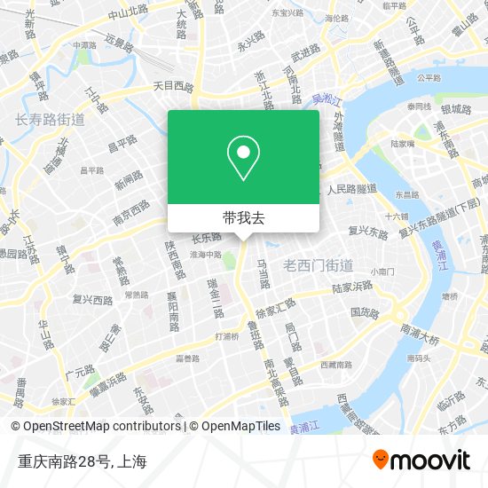 重庆南路28号地图