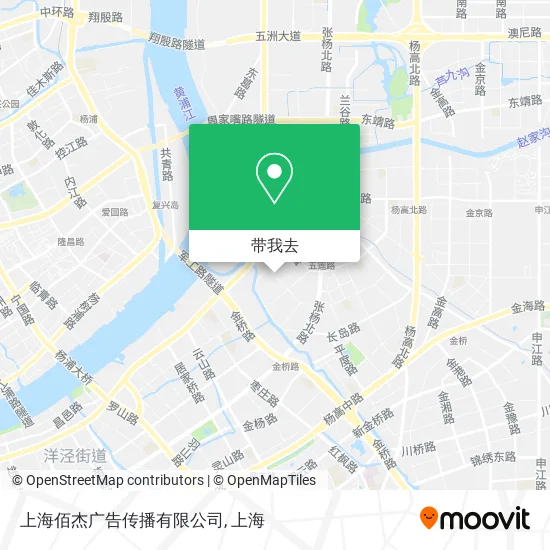 上海佰杰广告传播有限公司地图