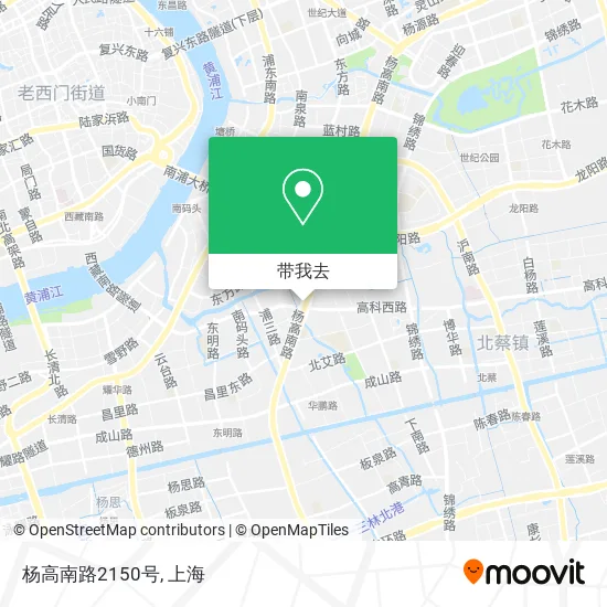 杨高南路2150号地图