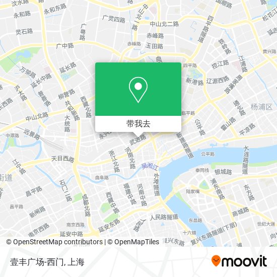 壹丰广场-西门地图
