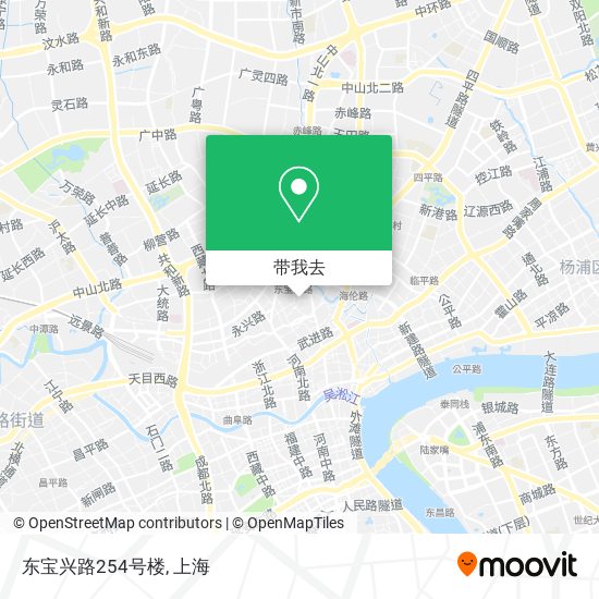 东宝兴路254号楼地图