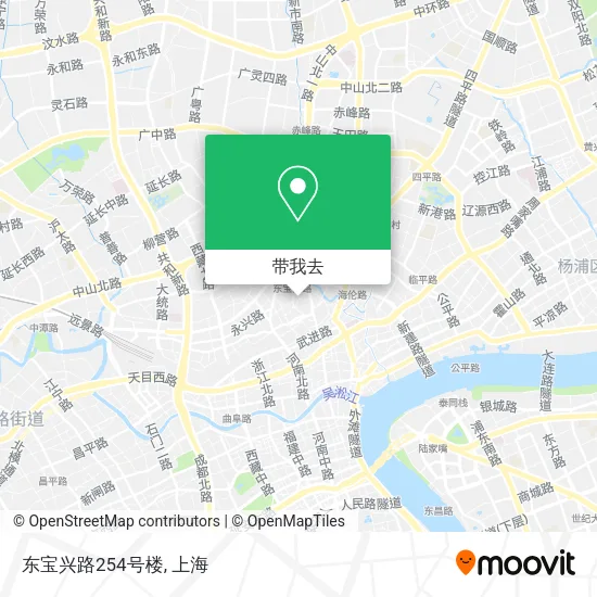 东宝兴路254号楼地图