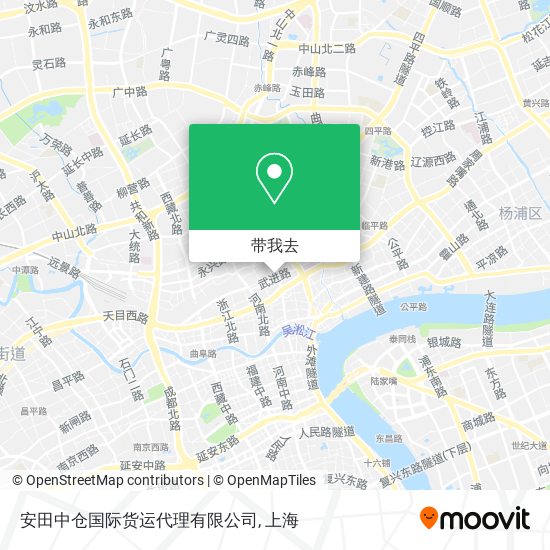 安田中仓国际货运代理有限公司地图