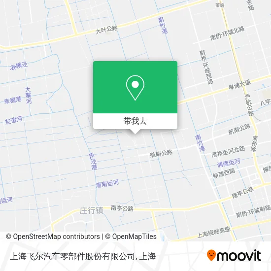 上海飞尔汽车零部件股份有限公司地图