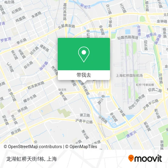 龙湖虹桥天街f栋地图