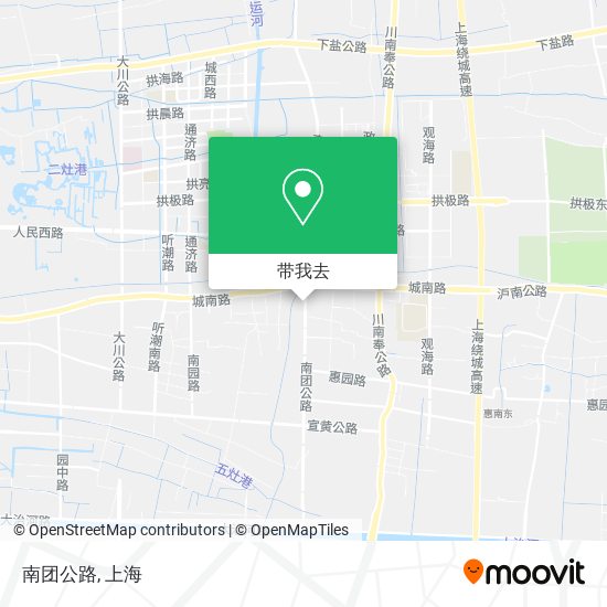 南团公路地图