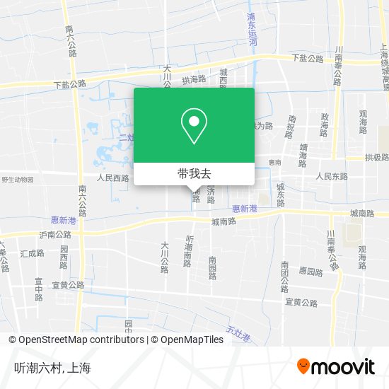 听潮六村地图