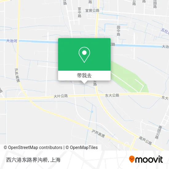 西六港东路界沟桥地图