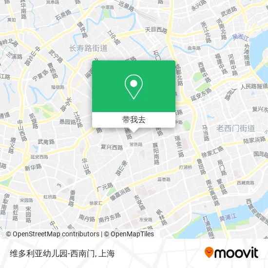 维多利亚幼儿园-西南门地图