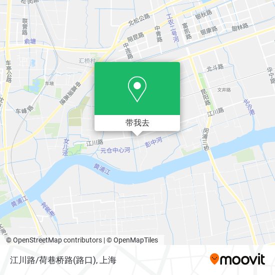 江川路/荷巷桥路(路口)地图