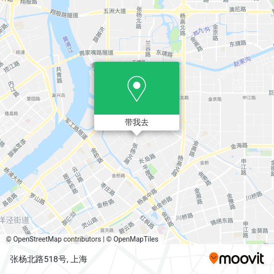 张杨北路518号地图