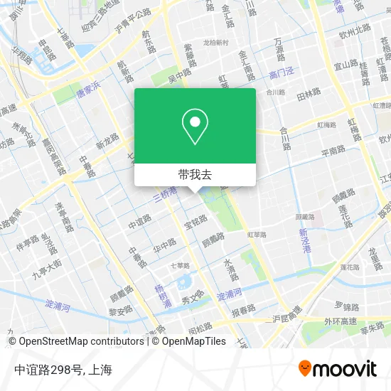 中谊路298号地图