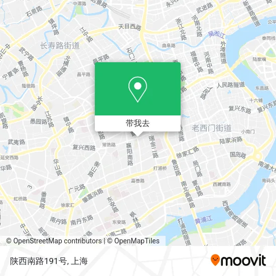 陕西南路191号地图