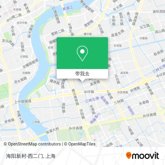 海阳新村-西二门地图