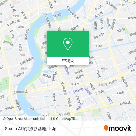 Studio A婚纱摄影基地地图