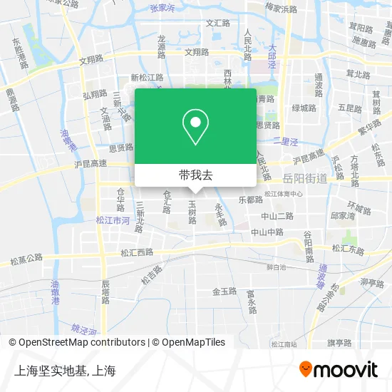 上海坚实地基地图