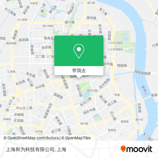 上海和为科技有限公司地图