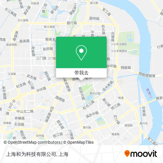 上海和为科技有限公司地图