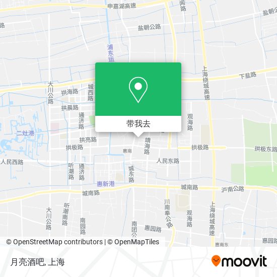 月亮酒吧地图