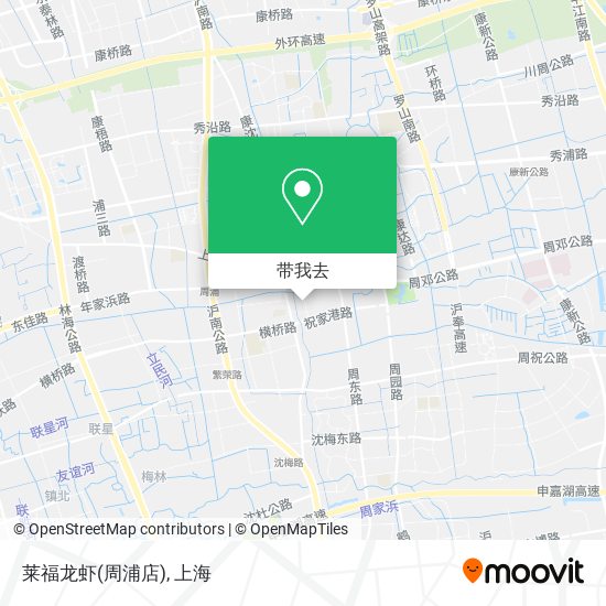 莱福龙虾(周浦店)地图