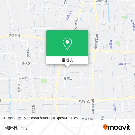 朝阳村地图