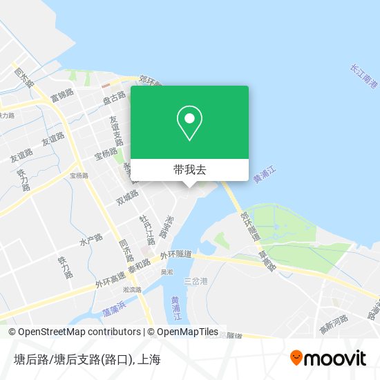 塘后路/塘后支路(路口)地图