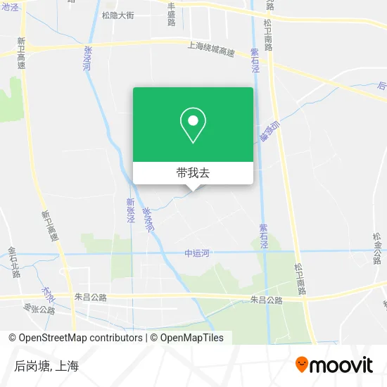 后岗塘地图
