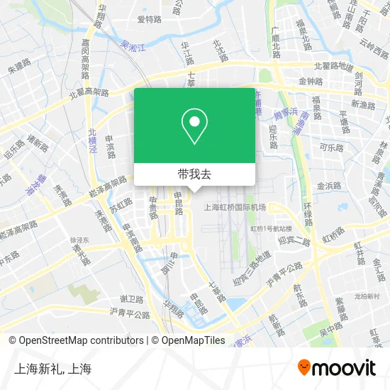 上海新礼地图