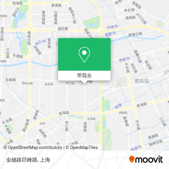 金穗路巨峰路地图