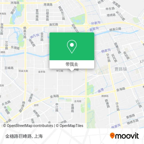 金穗路巨峰路地图