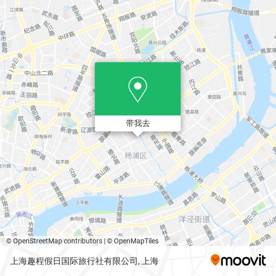 上海趣程假日国际旅行社有限公司地图