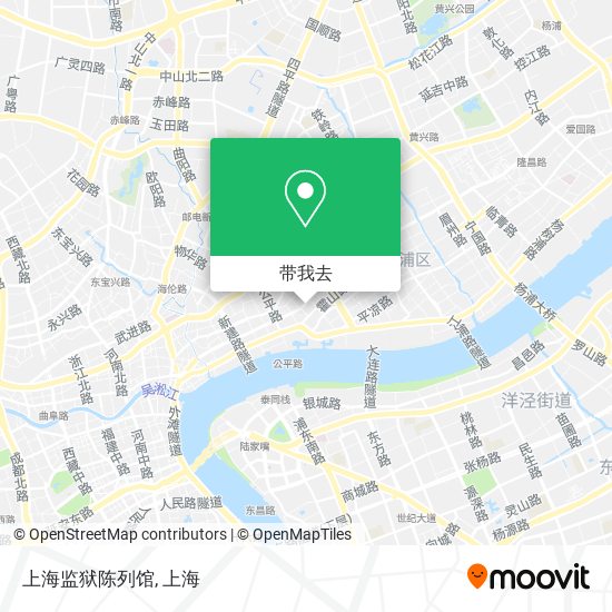 上海监狱陈列馆地图
