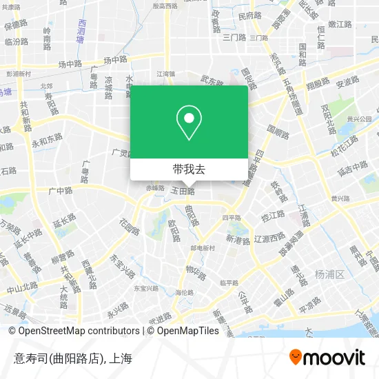 意寿司(曲阳路店)地图