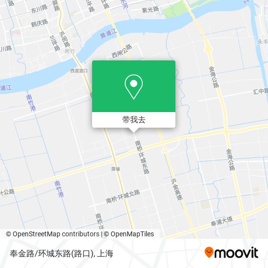 奉金路/环城东路(路口)地图