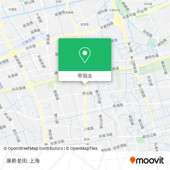 康桥老街地图