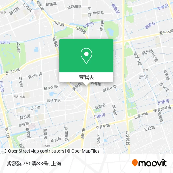 紫薇路750弄33号地图