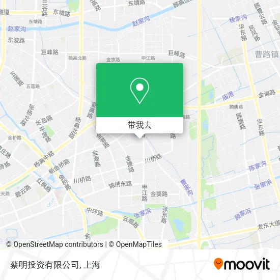 蔡明投资有限公司地图