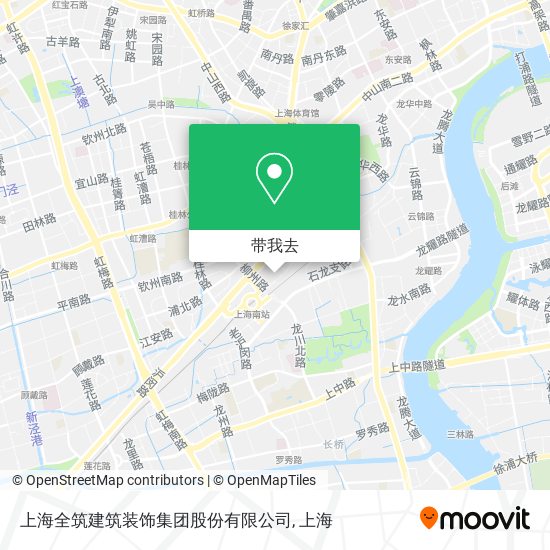 上海全筑建筑装饰集团股份有限公司地图