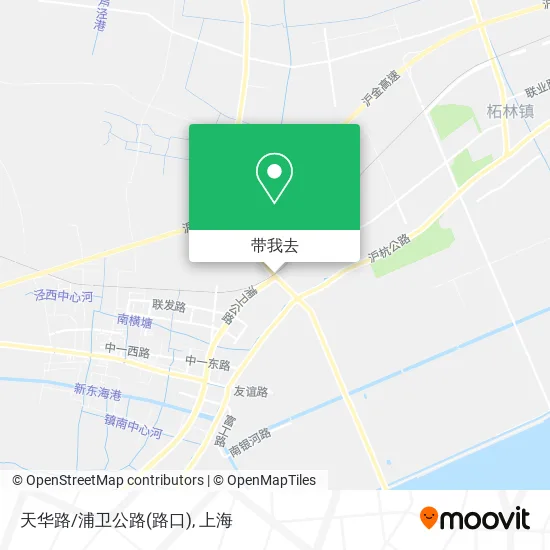 天华路/浦卫公路(路口)地图