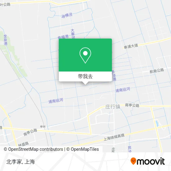 北李家地图