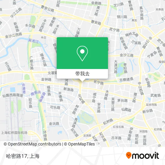 哈密路17地图