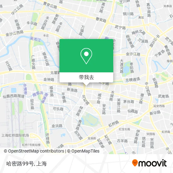 哈密路99号地图