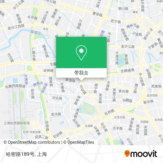 哈密路189号地图