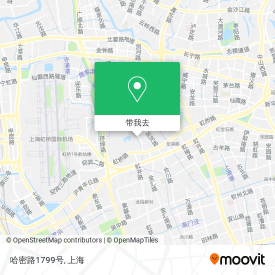 哈密路1799号地图